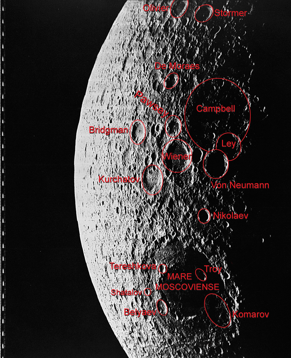 von Neumann kráter a Holdon